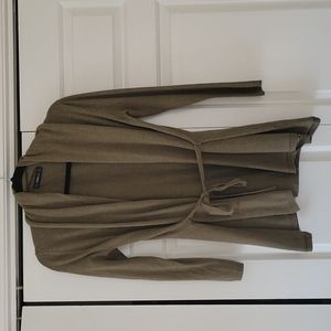 Zara Green Tie Cardigan